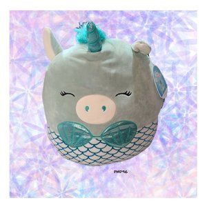 NWT Original Squishmallow: 16" Cornella Unicorn Mermaid Plush - Huggable Soft